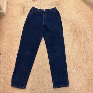 High Waisted Vintage Levi’s 80’s Plus Size Denim Jeans size 16